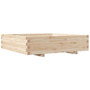 plantekasse 100x100x26,5 cm massivt fyrretræ