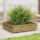 plantekasse 100x100x26,5 cm imprægneret fyrretræ