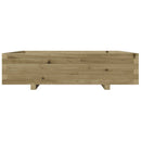 plantekasse 100x100x26,5 cm imprægneret fyrretræ