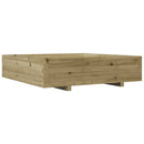 plantekasse 100x100x26,5 cm imprægneret fyrretræ