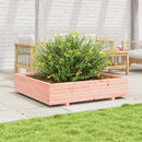 plantekasse 110x110x26,5 cm massivt douglasgran