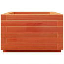plantekasse 70x40x26,5 cm massivt fyrretræ gyldenbrun