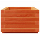 plantekasse 90x40x26,5 cm massivt fyrretræ gyldenbrun