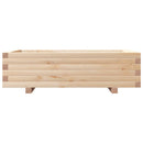 plantekasse 90x60x26,5 cm massivt fyrretræ