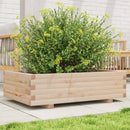plantekasse 90x60x26,5 cm massivt fyrretræ