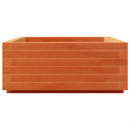 plantekasse 90x60x26,5 cm massivt fyrretræ gyldenbrun