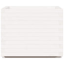 plantekasse 60x60x49,5 cm massivt fyrretræ hvid