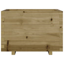plantekasse 70x70x49,5 cm imprægneret fyrretræ