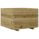 plantekasse 70x70x49,5 cm imprægneret fyrretræ
