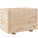 plantekasse 70x40x49,5 cm massivt fyrretræ