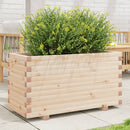 plantekasse 90x40x49,5 cm massivt fyrretræ