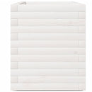 plantekasse 90x40x49,5 cm massivt fyrretræ hvid