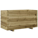 plantekasse 90x40x49,5 cm imprægneret fyrretræ