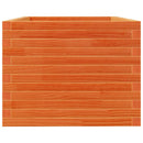 plantekasse 90x60x49,5 cm massivt fyrretræ gyldenbrun