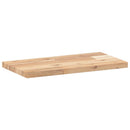 bordplade 60x20x2 cm rektangulær massivt akacietræ