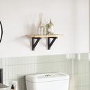 bordplade 60x20x2 cm rektangulær massivt akacietræ