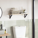 bordplade 80x20x2 cm rektangulær massivt akacietræ