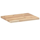 bordplade 60x30x2 cm rektangulær massivt akacietræ