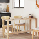 bordplade 140x50x2 cm rektangulær massivt akacietræ