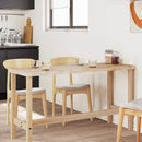 bordplade 120x50x4 cm rektangulær massivt akacietræ