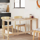 bordplade 140x50x4 cm rektangulær massivt akacietræ