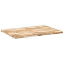 bordplade 120x70x4 cm rektangulær massivt akacietræ