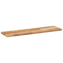 bordplade 80x20x2 cm rektangulær massivt akacietræ