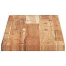 bordplade 100x20x2 cm rektangulær massivt akacietræ
