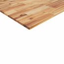 bordplade 120x50x2 cm rektangulær massivt akacietræ