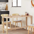 bordplade 120x50x4 cm rektangulær massivt akacietræ