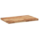 bordplade 120x50x4 cm rektangulær massivt akacietræ