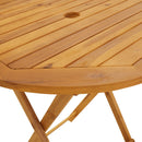 bistrosæt 3 dele polyrattan og massivt træ beige
