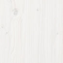 plantekasse 60x60x46 cm massivt fyrretræ hvid