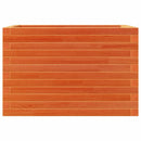 plantekasse 70x40x46 cm massivt fyrretræ gyldenbrun