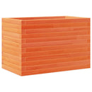 plantekasse 70x40x46 cm massivt fyrretræ gyldenbrun