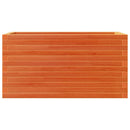 plantekasse 90x40x46 cm massivt fyrretræ gyldenbrun