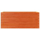 plantekasse 110x40x46 cm massivt fyrretræ gyldenbrun