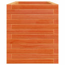 plantekasse 110x40x46 cm massivt fyrretræ gyldenbrun