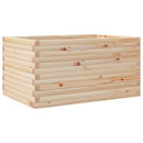 plantekasse 90x60x46 cm massivt fyrretræ