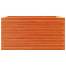 plantekasse 90x60x46 cm massivt fyrretræ gyldenbrun