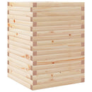 plantekasse 50x50x68,5 cm massivt fyrretræ