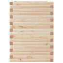 plantekasse 50x50x68,5 cm massivt fyrretræ