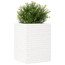 plantekasse 50x50x68,5 cm massivt fyrretræ hvid