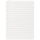 plantekasse 50x50x68,5 cm massivt fyrretræ hvid