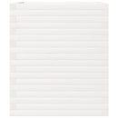 plantekasse 60x60x68,5 cm massivt fyrretræ hvid