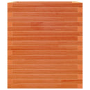 plantekasse 60x60x68,5 cm massivt fyrretræ gyldenbrun