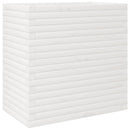plantekasse 70x40x68,5 cm massivt fyrretræ hvid