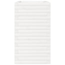 plantekasse 70x40x68,5 cm massivt fyrretræ hvid