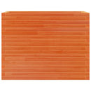 plantekasse 90x40x68,5 cm massivt fyrretræ gyldenbrun