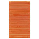 plantekasse 90x40x68,5 cm massivt fyrretræ gyldenbrun